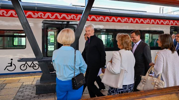 3acd40bb32284d822dd24ee6509a9be8 Сергей Собянин объявил о завершении обновления поездов на МЦД